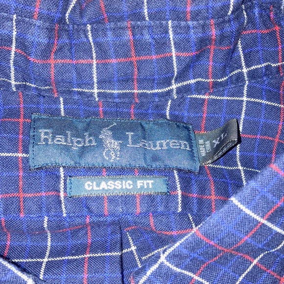 Polo By Ralph Lauren Plaid Shirt XL - Picture 3 of 3